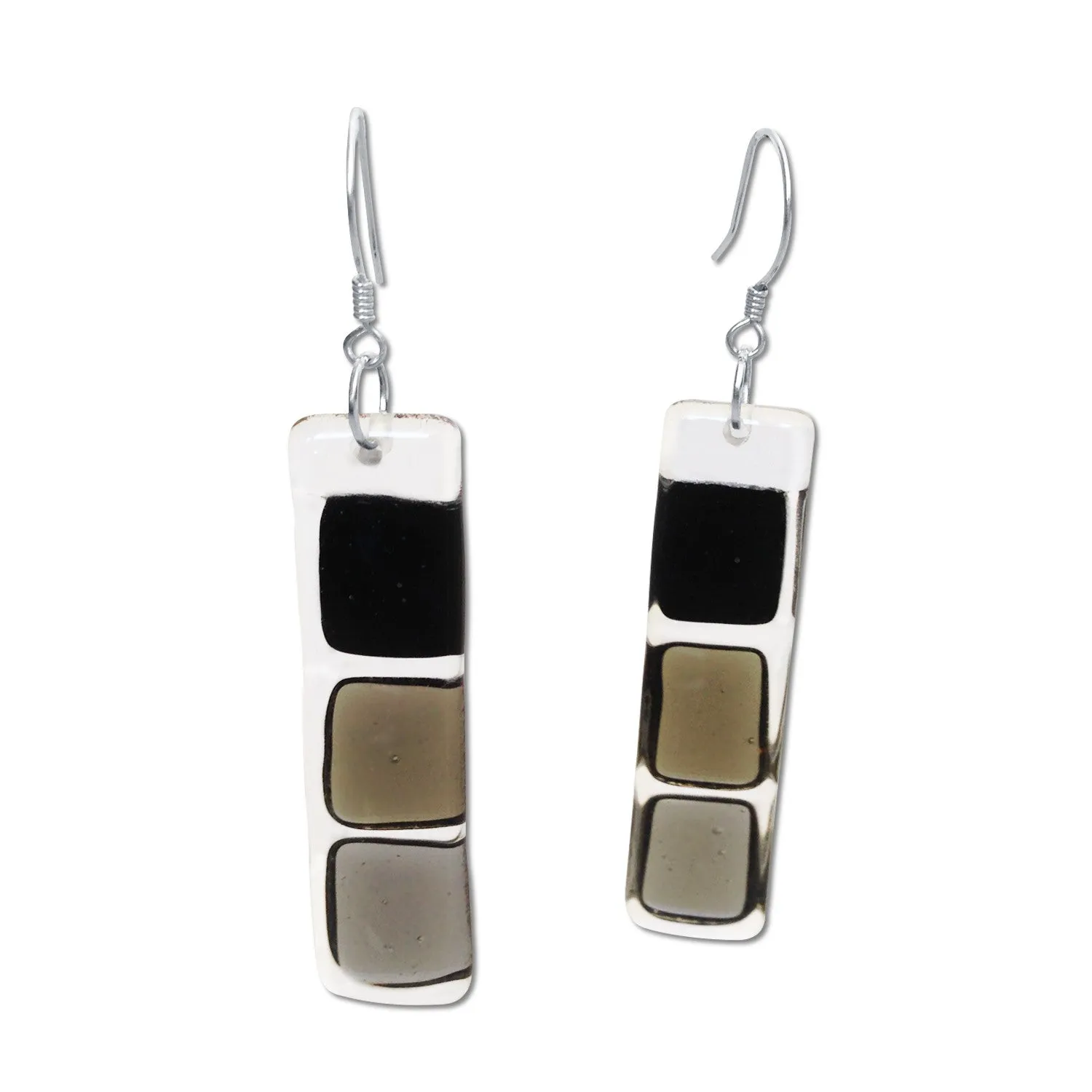 LMOL Glass Earrings - Orange