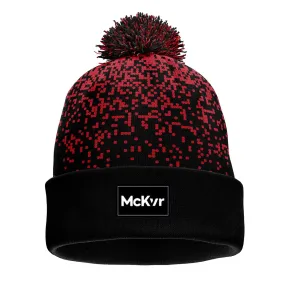 Mc Keever Core 22 Bobble Hat - Adult - Black/Red