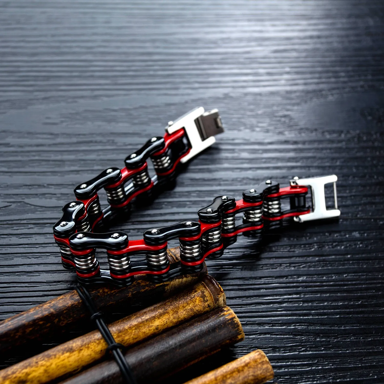 Men's Fashion Big Harley Bike Bracelet
