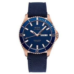 MIDO 藍色手錶 Ocean Star 200 Blue Watch #M0264303604100