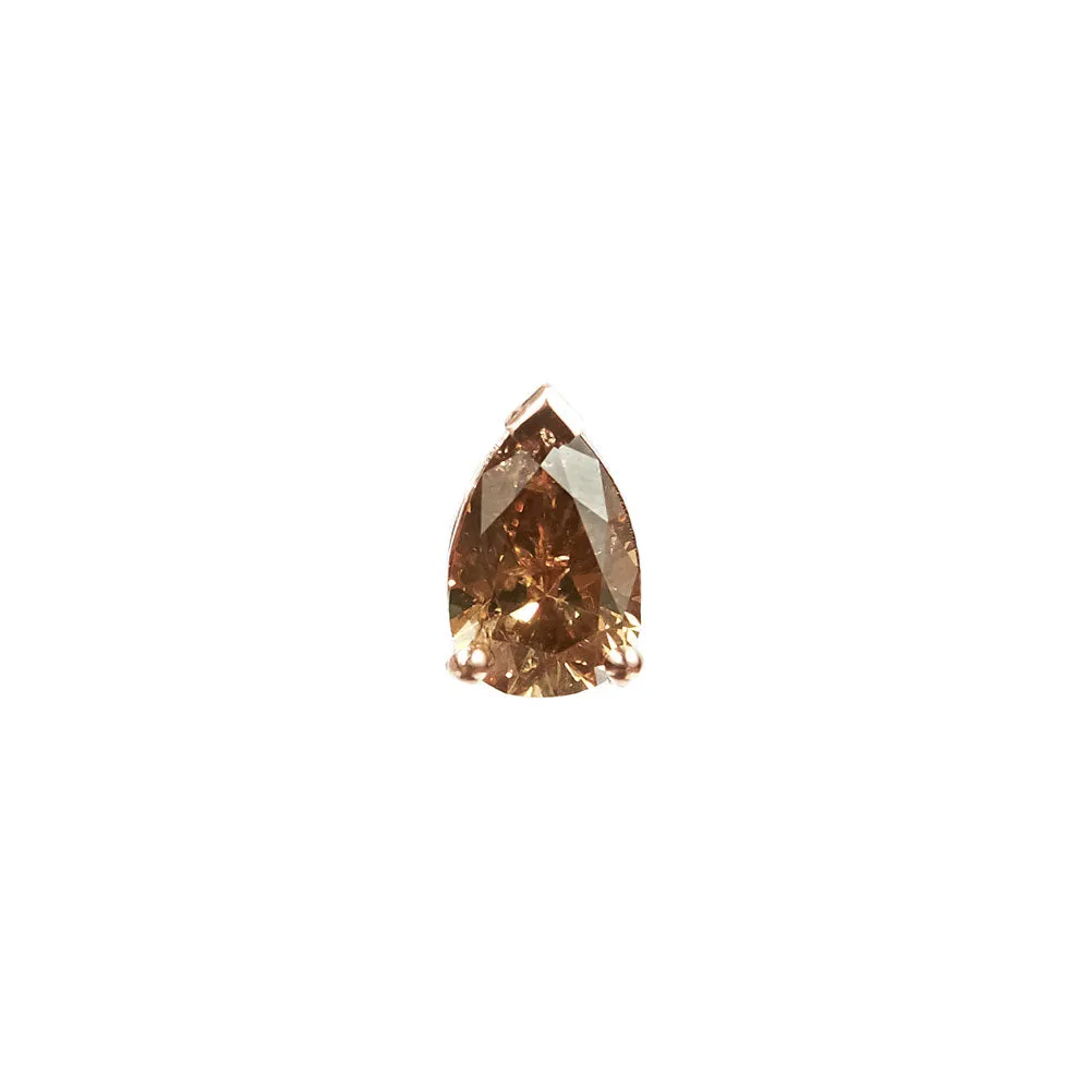 Mix Match Champagne Diamond Earrings
