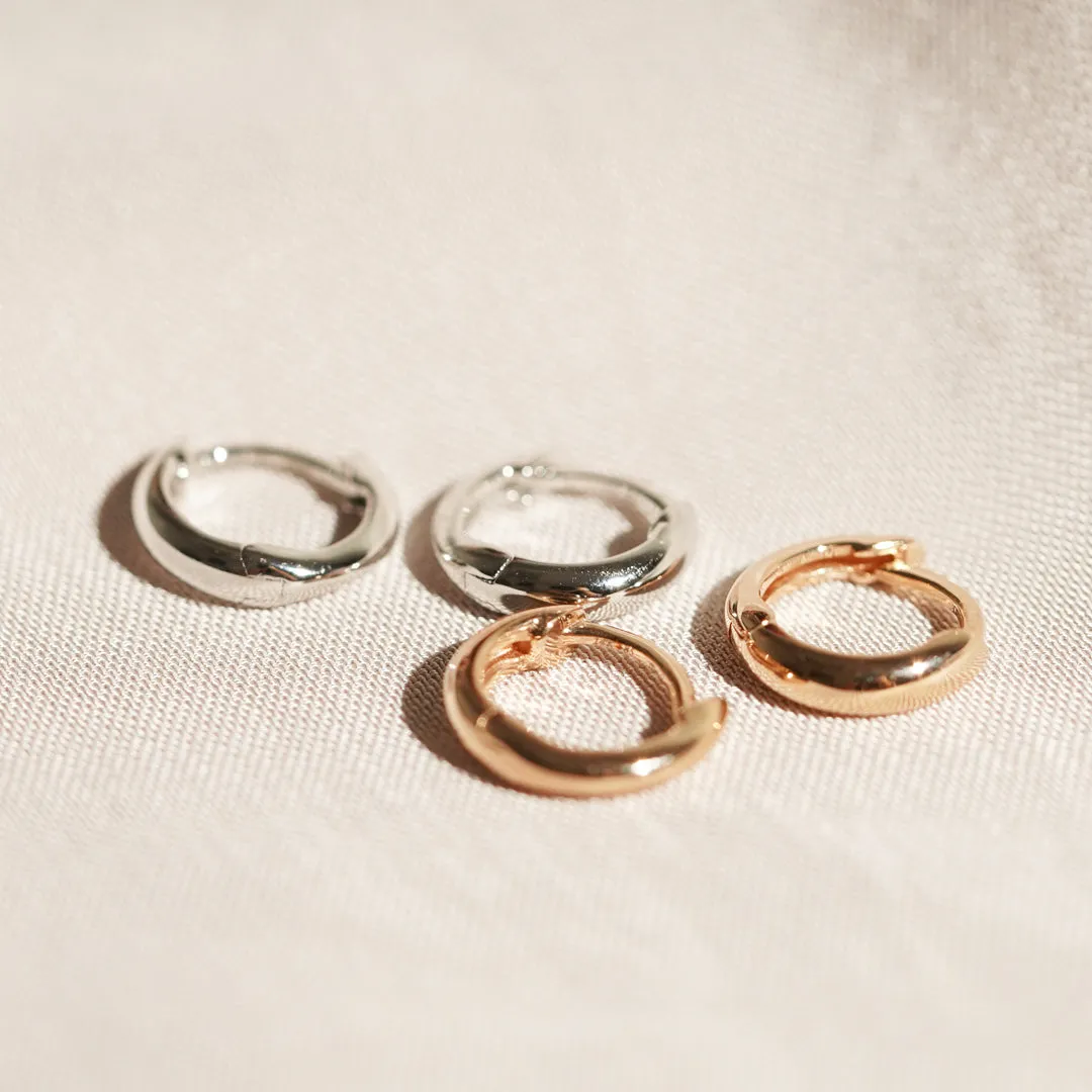 mori - 14K Gold Diamond Earrings