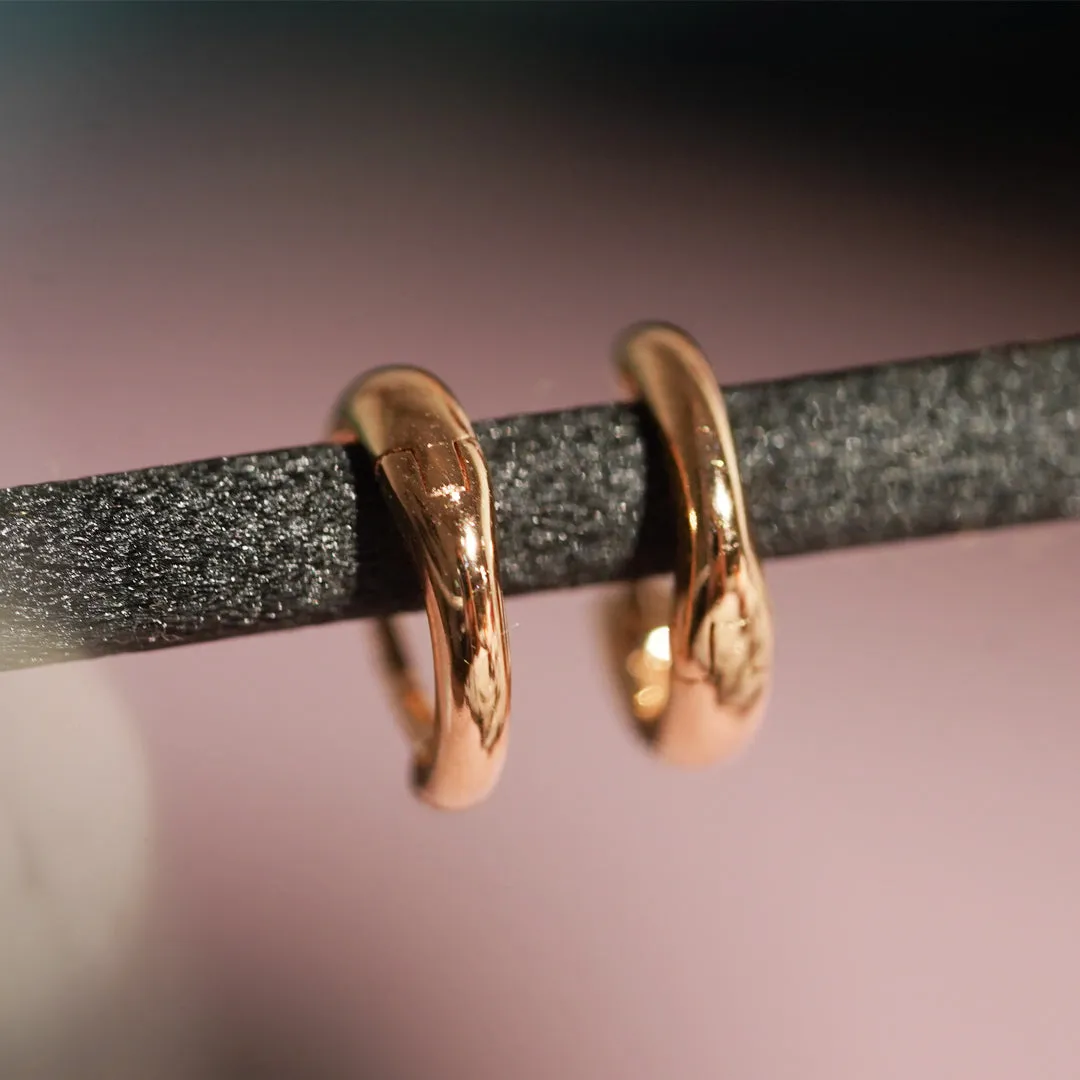 mori - 14K Gold Diamond Earrings