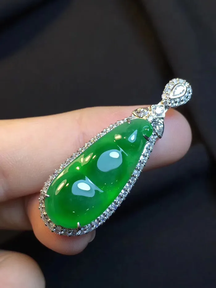 Natural Jade Pendant Jadeite Pendant NPT021