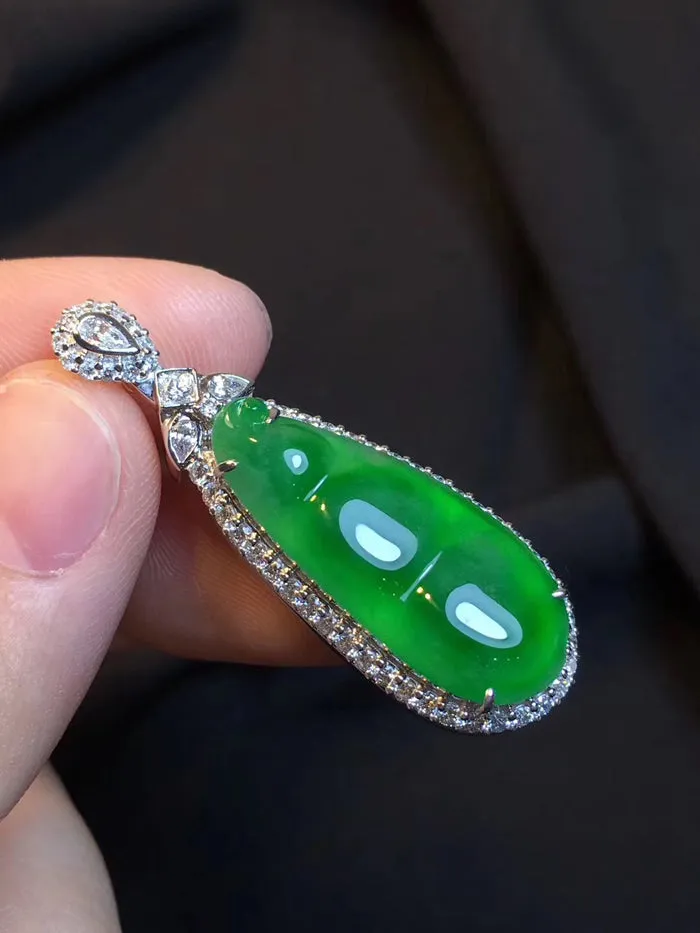 Natural Jade Pendant Jadeite Pendant NPT021