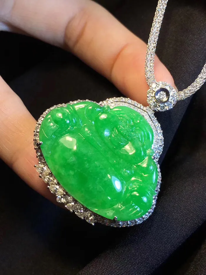 Natural Jade Pendant Jadeite Pendant NPT065
