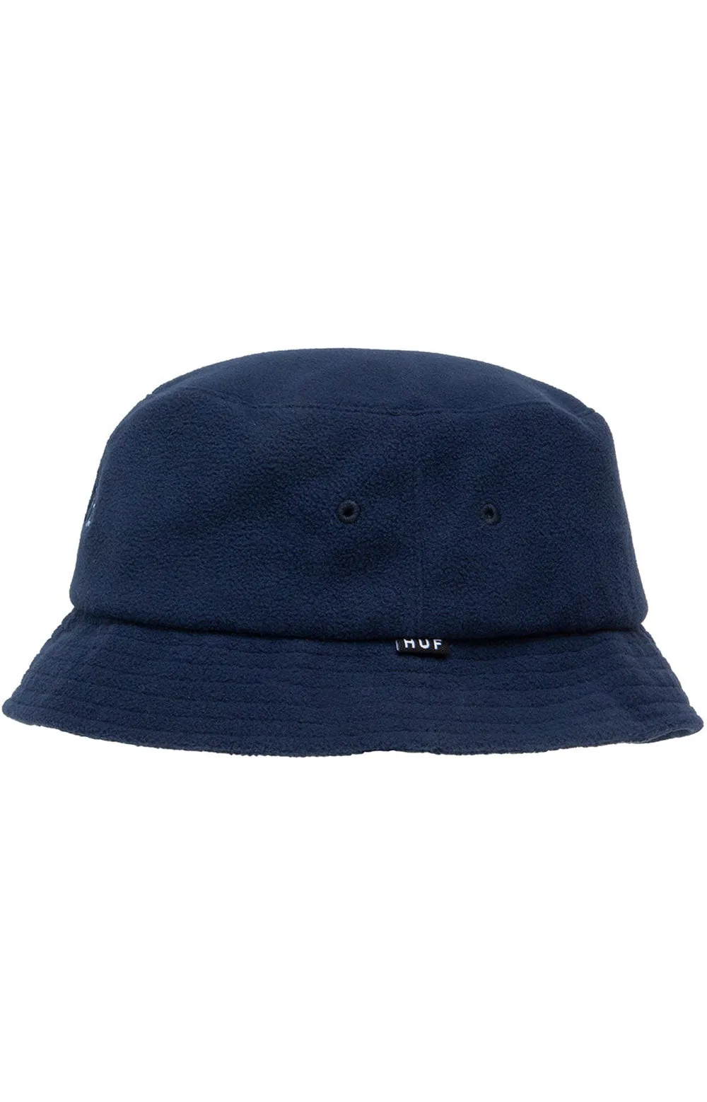 Navy Crown Fleece Bucket Hat by Huf