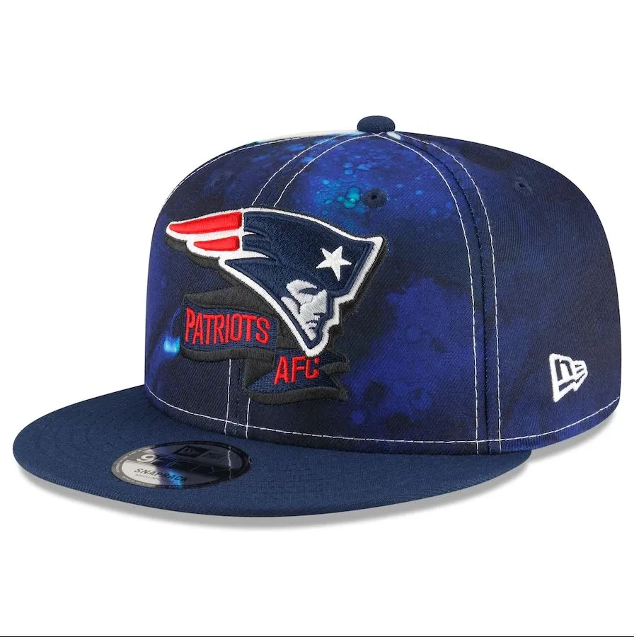 New England Patriots 2022 Sideline Ink Dye 9FIFTY Snapback