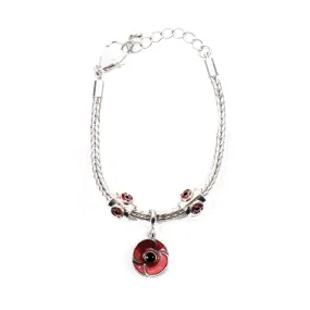 Poppy Mpressions Memory Charm Bracelet