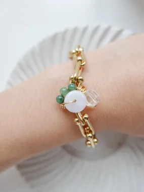 Precious One - Jade Agate Bracelet