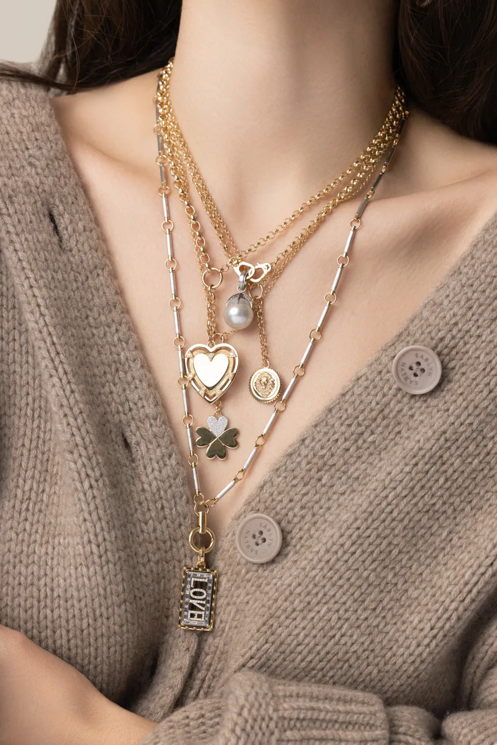 Sister Hook - Medium Belcher Chain Choker Necklace