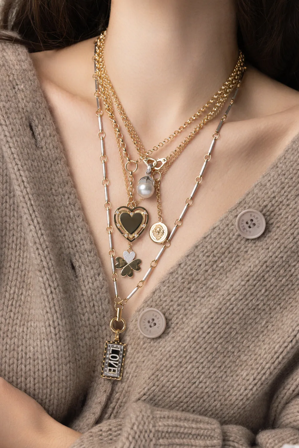 Sister Hook - Medium Belcher Chain Choker Necklace