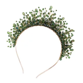 TEEK - Crystal Bejeweled Crown Headband