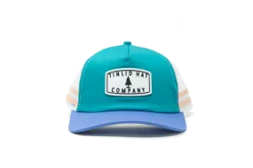 The Turquoise Thovex Trucker Hat