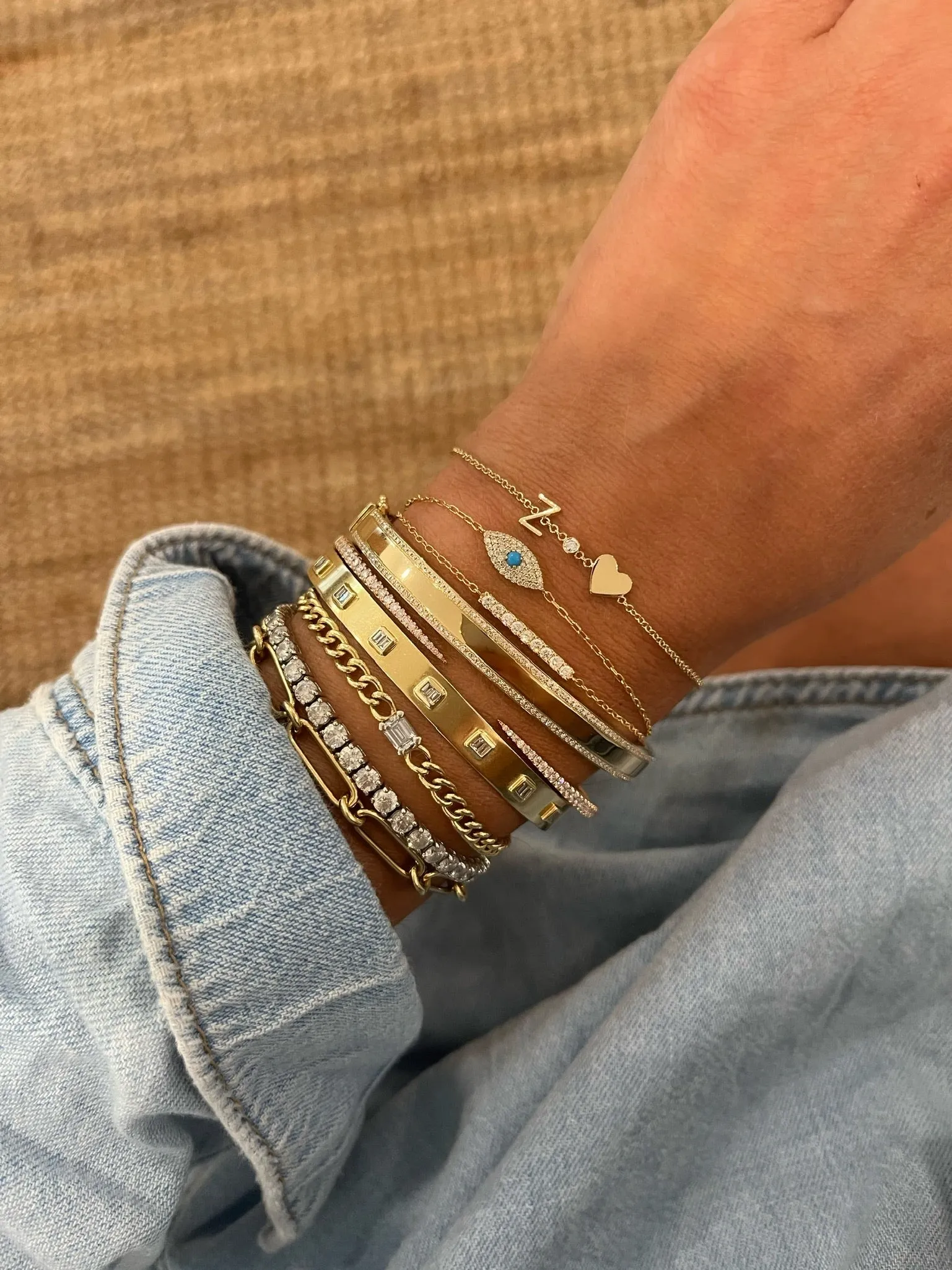 The Zoe Initial Bracelet