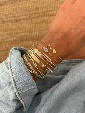 The Zoe Initial Bracelet
