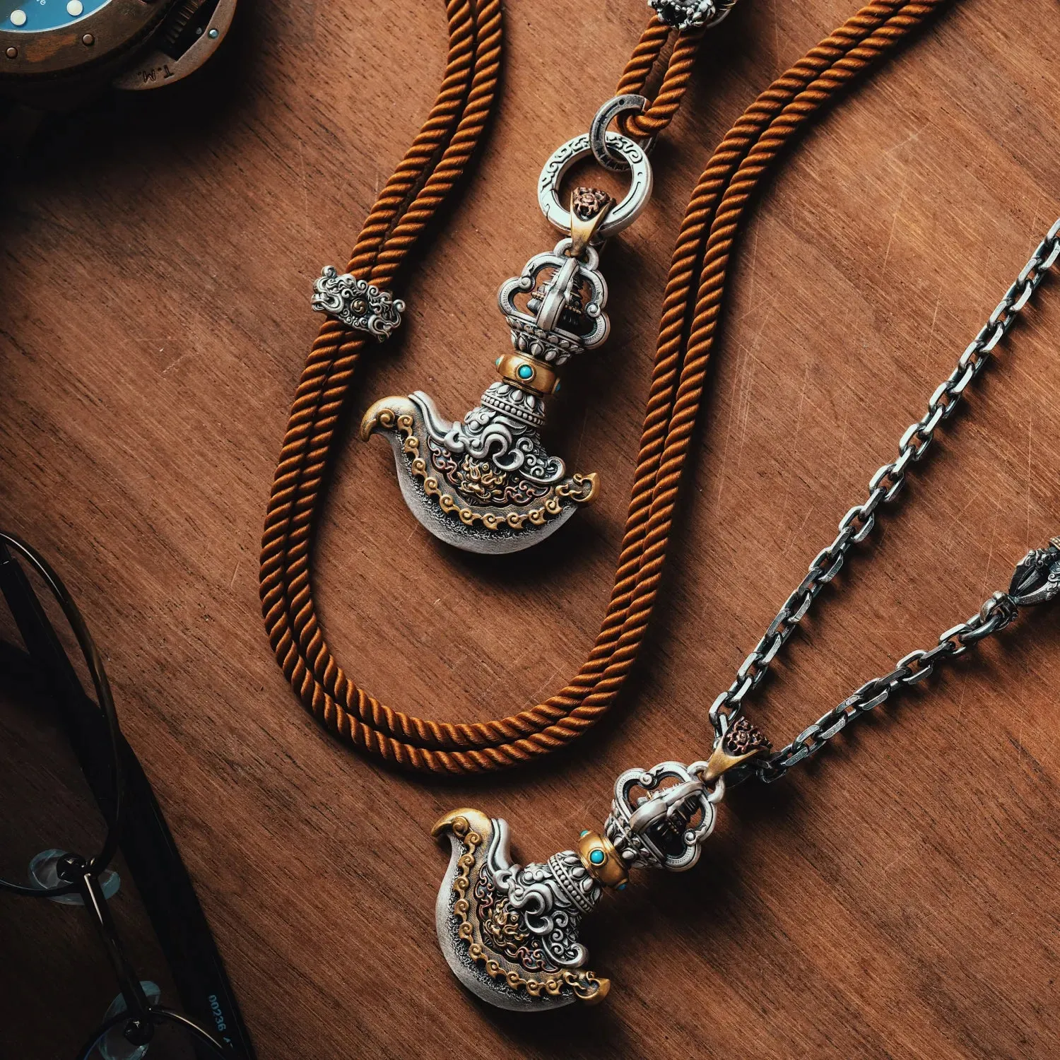 Vajra Axe Blade Pendant