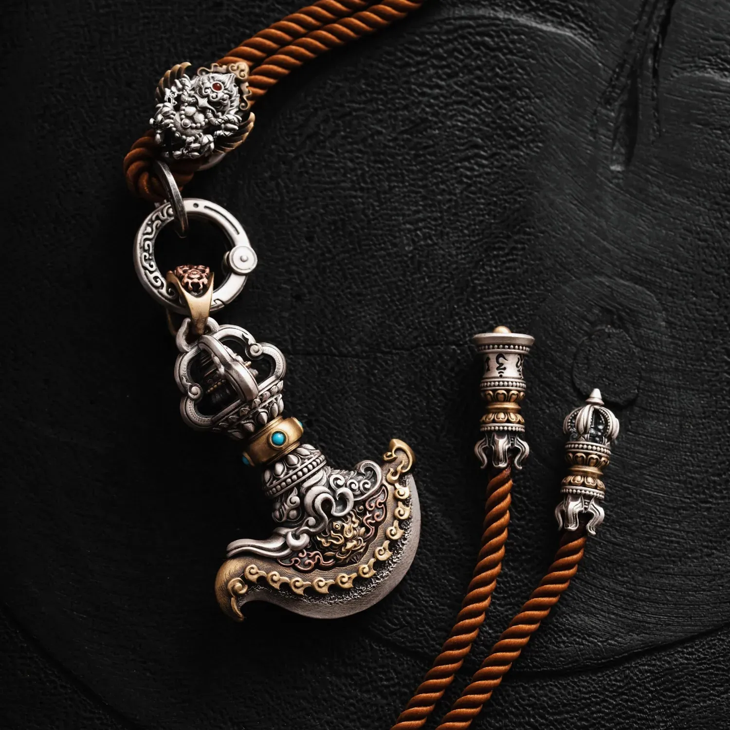 Vajra Axe Blade Pendant