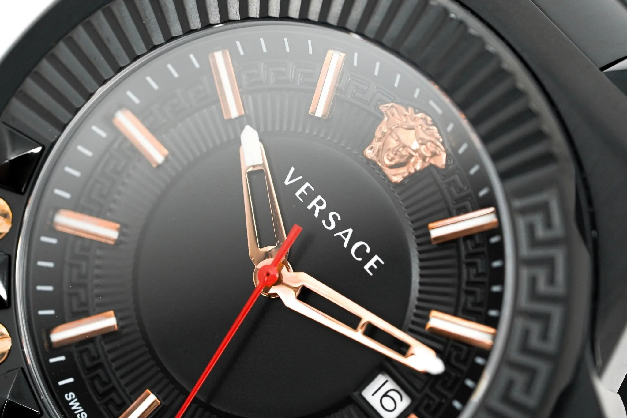Versace Men's Watch Chain Reaction Black Bracelet VEDY00719