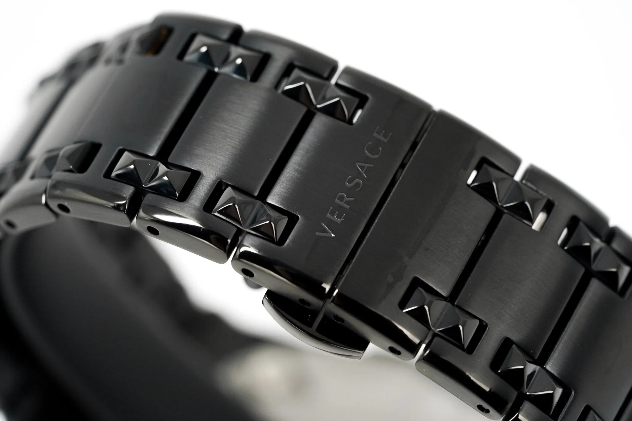 Versace Men's Watch Chain Reaction Black Bracelet VEDY00719
