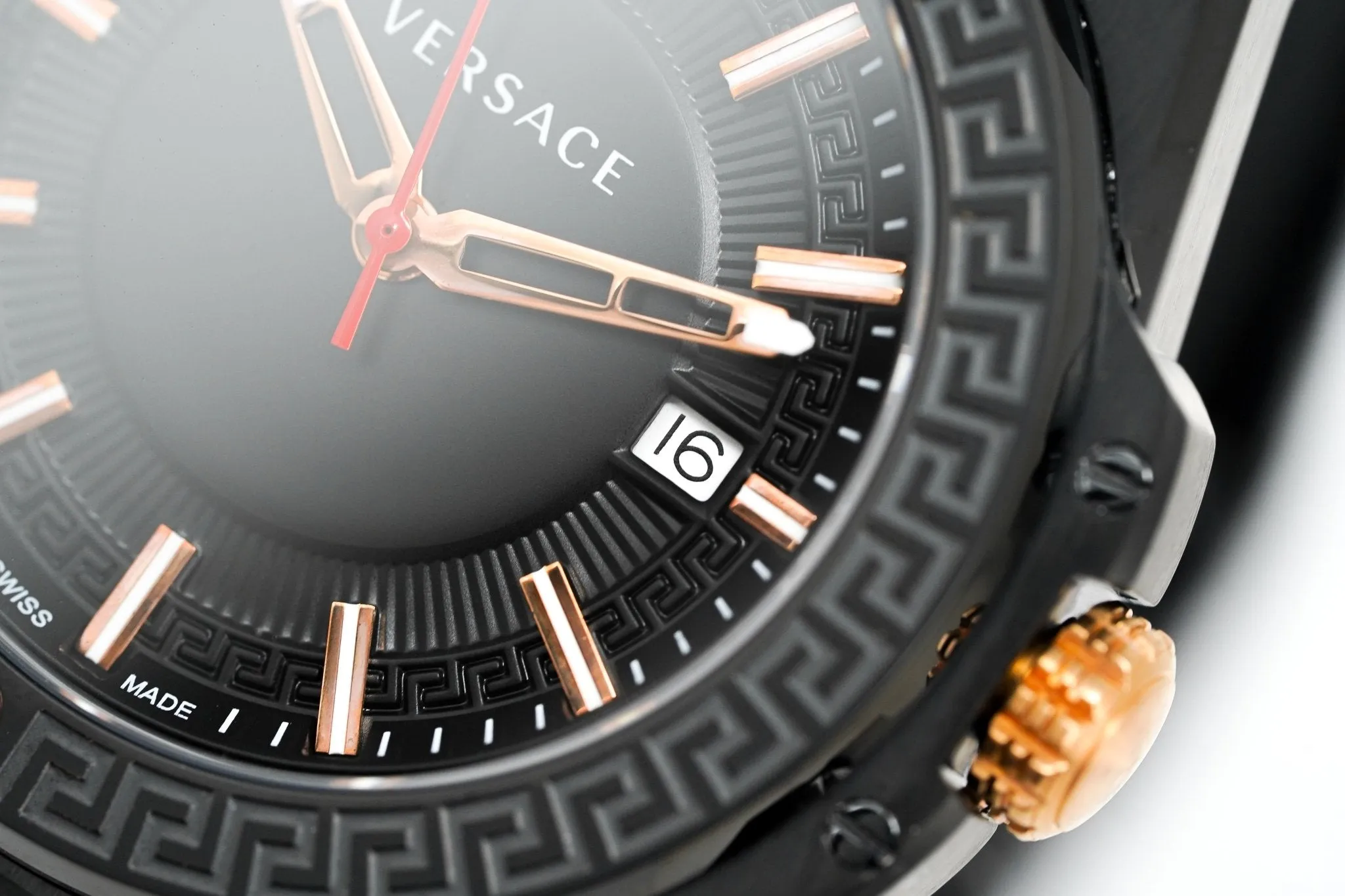 Versace Men's Watch Chain Reaction Black Bracelet VEDY00719