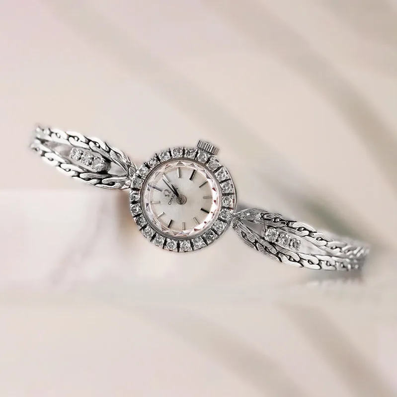 Vintage Diamond Omega 1960's Watch - Pre-owned - 17mm