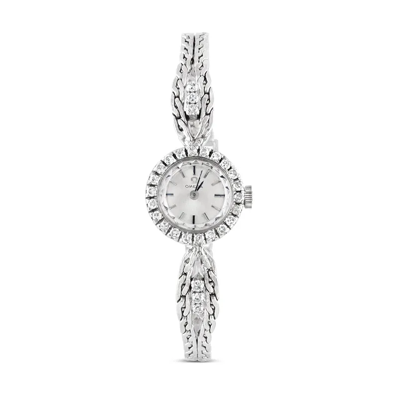 Vintage Diamond Omega 1960's Watch - Pre-owned - 17mm