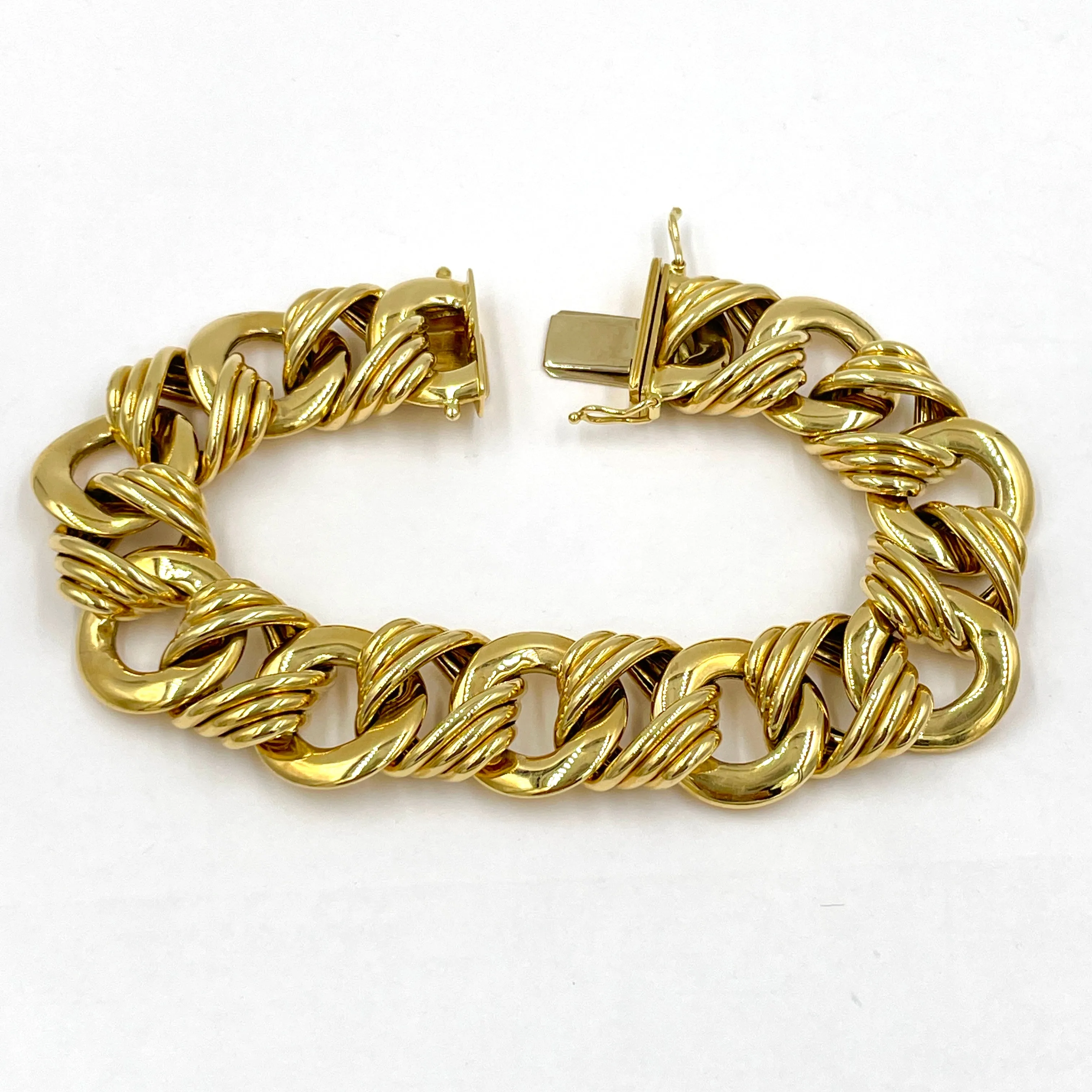 Yellow Gold Link Bracelet