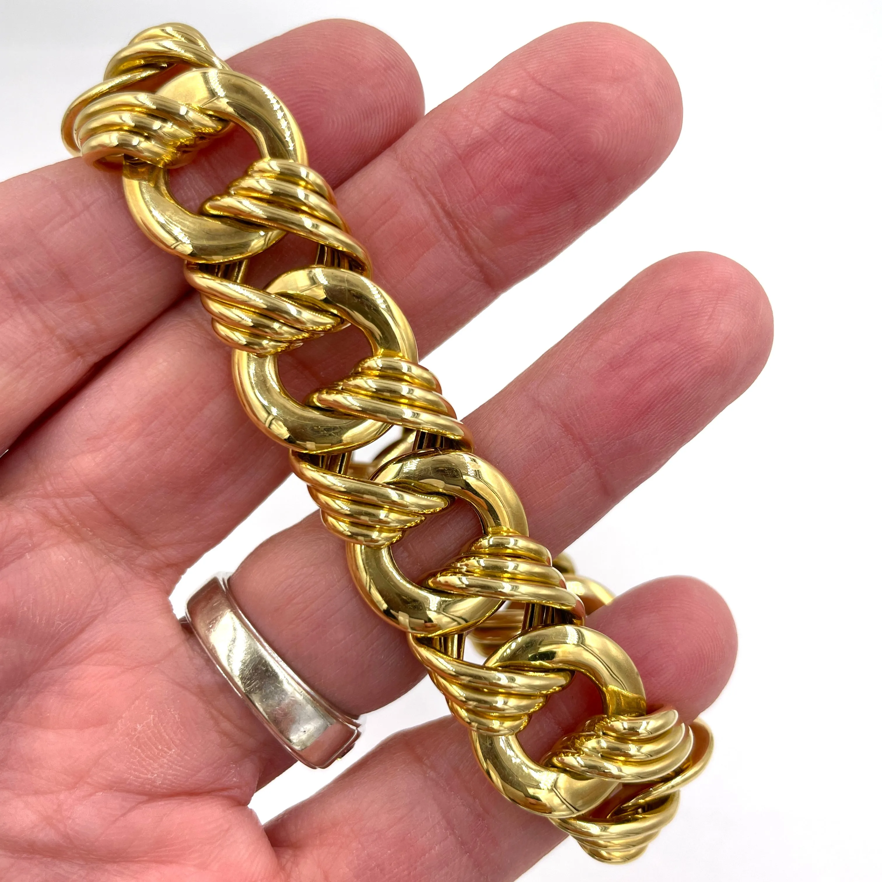Yellow Gold Link Bracelet
