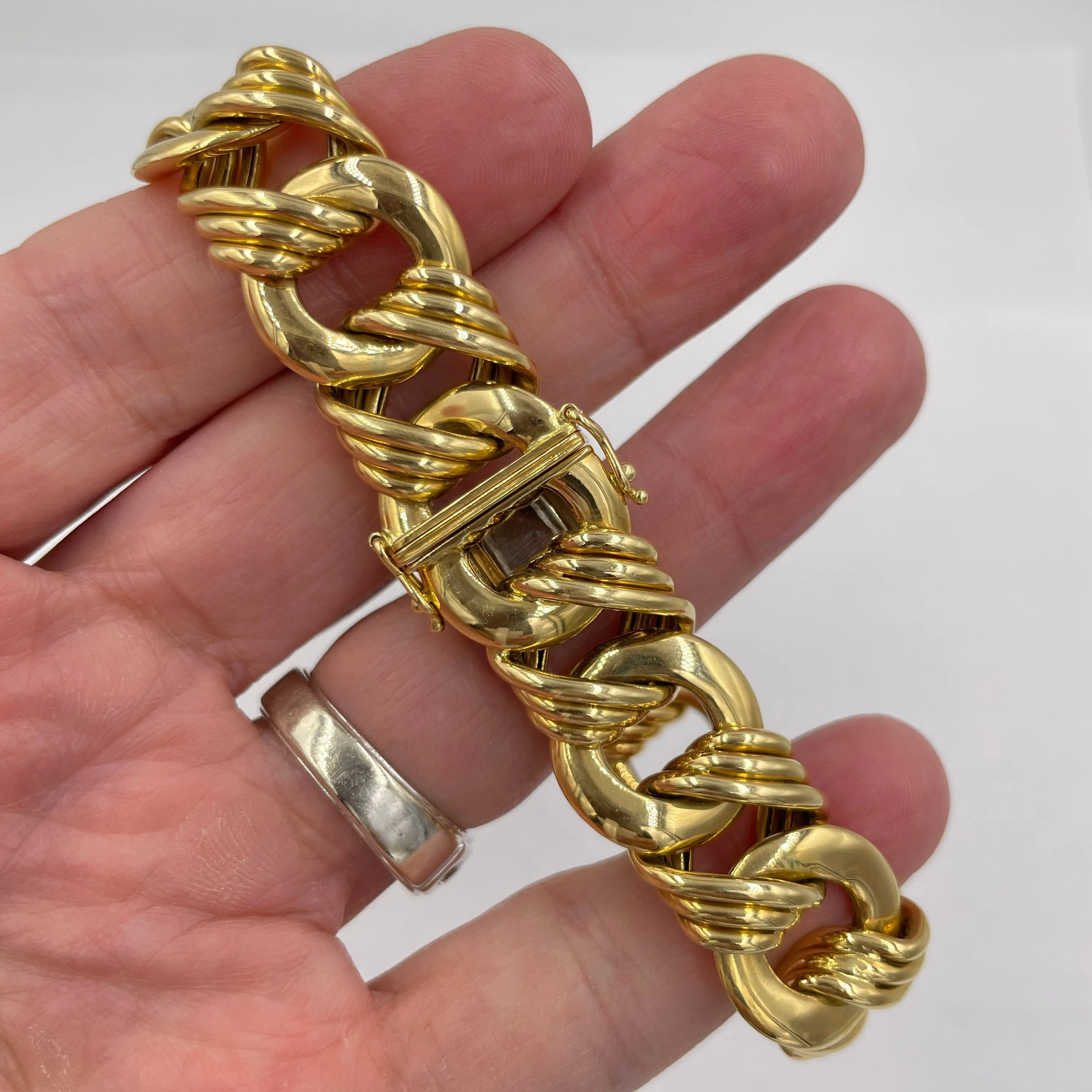 Yellow Gold Link Bracelet