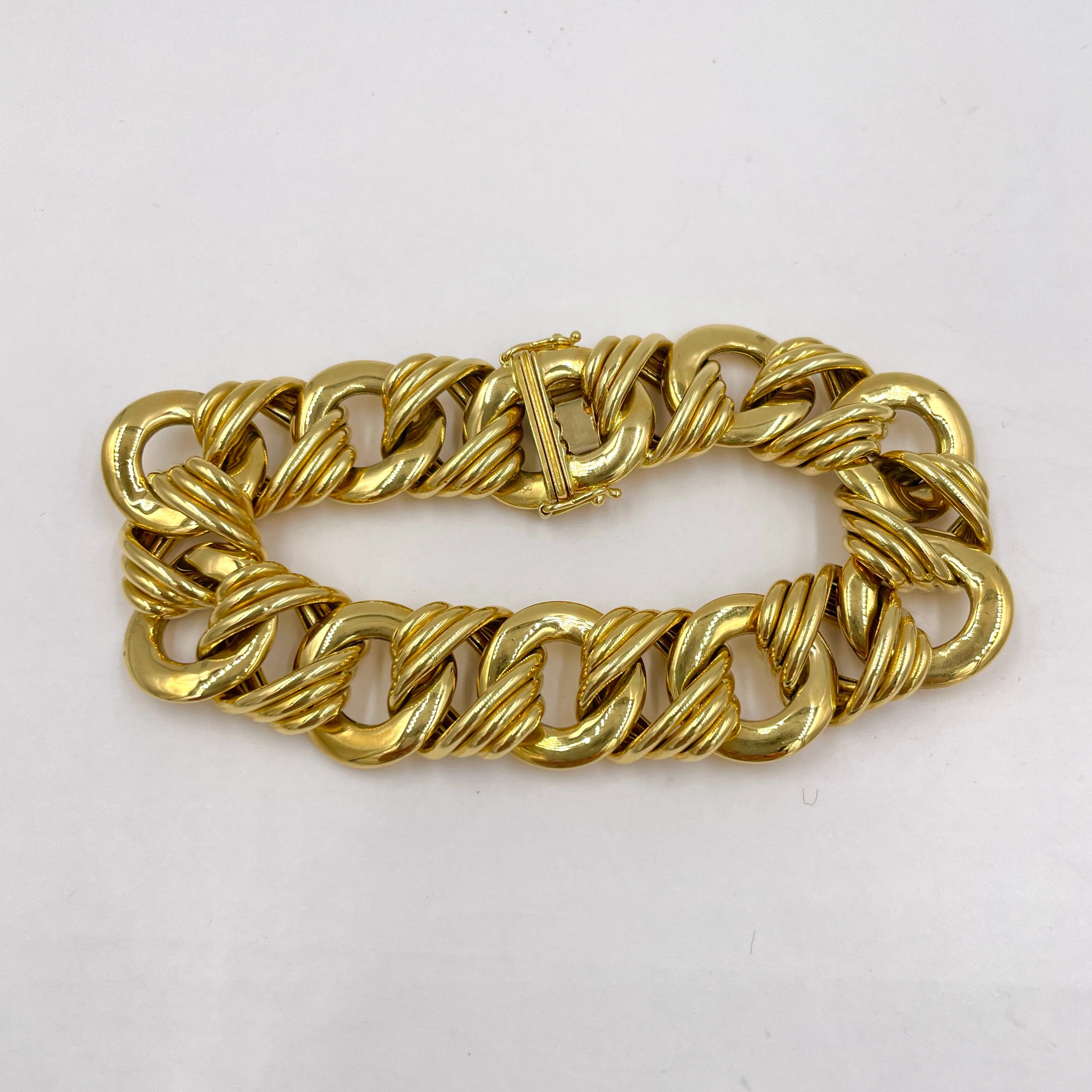 Yellow Gold Link Bracelet