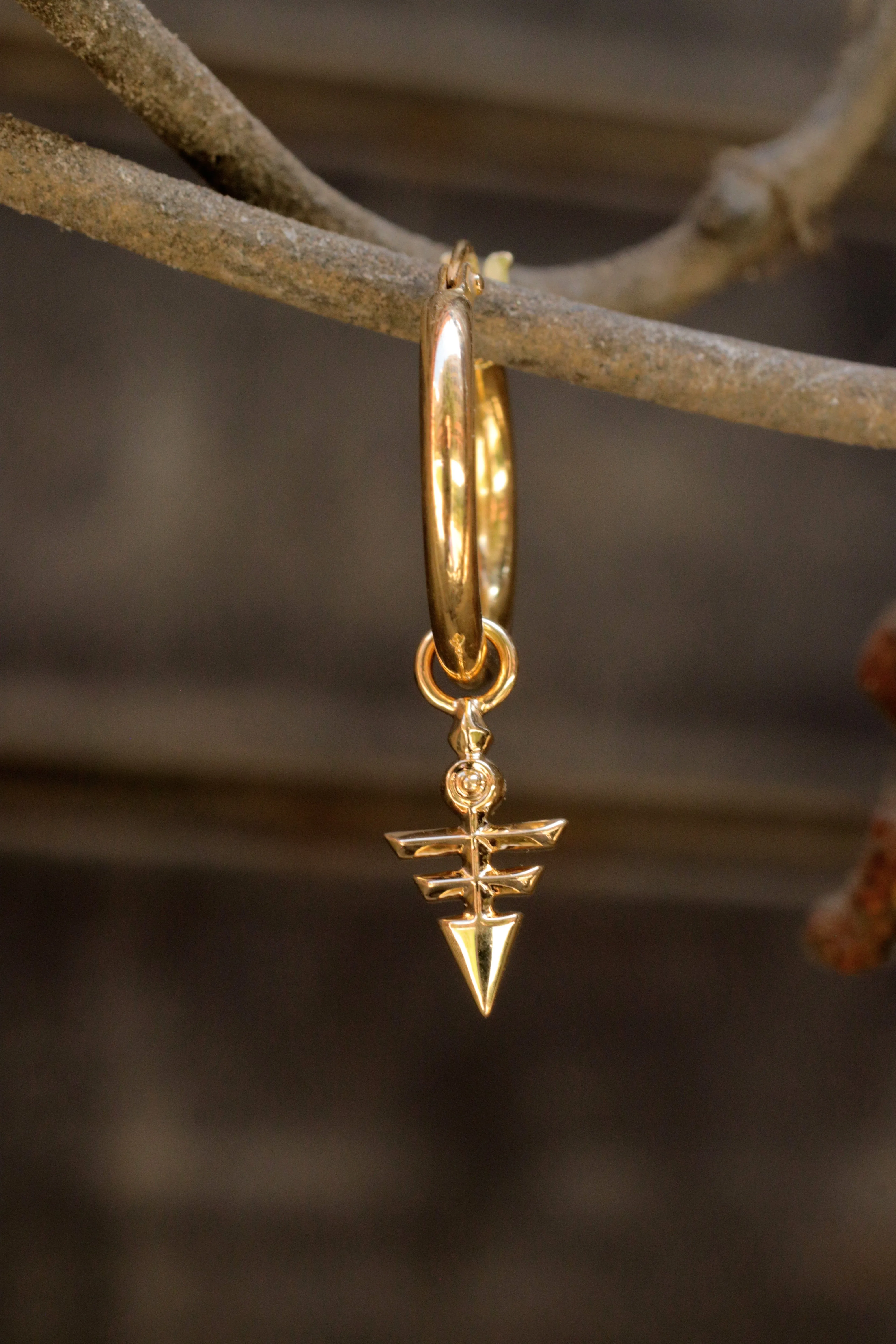 Yu-Gi-Oh!™ Micro Emperor Key Earring - 14KT