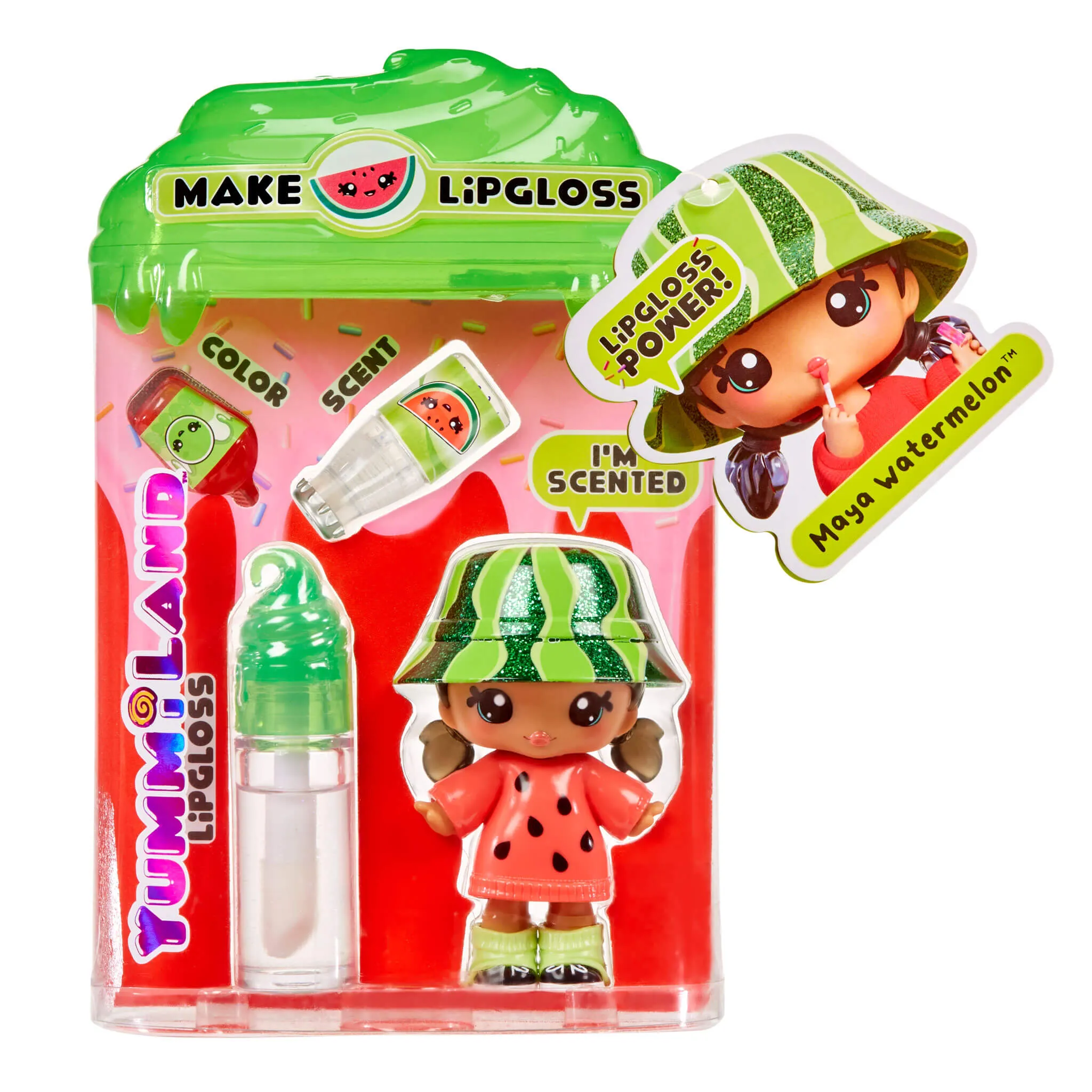 Yummiland Lipgloss Doll-Maya Watermelon